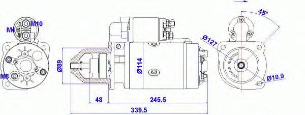 EFEL 38110 Стартер
