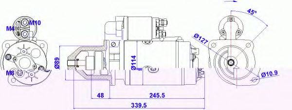 EFEL 37670 Стартер