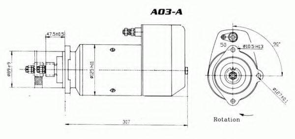 EFEL 22224 Стартер