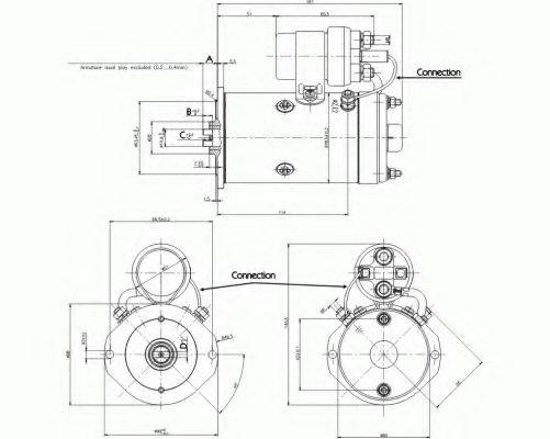EFEL 36657 Стартер