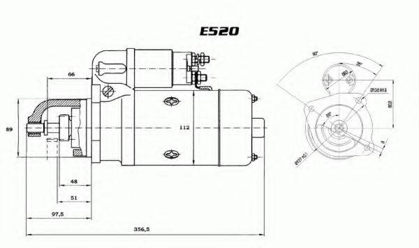 EFEL 100082 Стартер