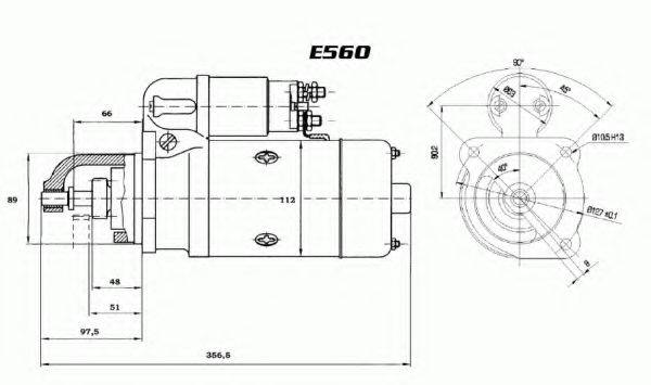 EFEL 100091 Стартер