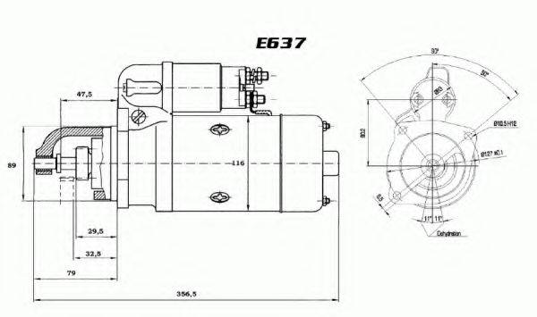 LUCAS ELECTRICAL S 5027 Стартер