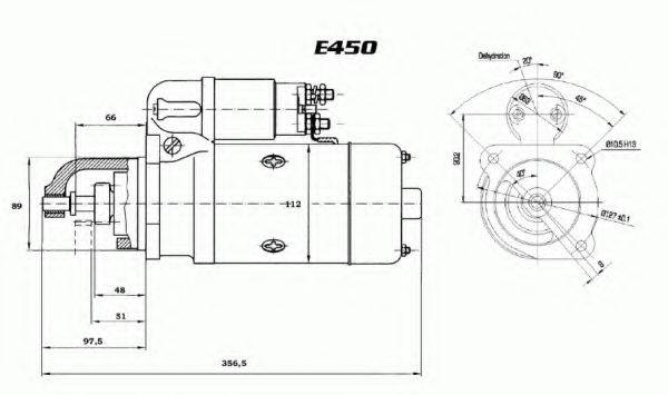 EFEL 100097 Стартер
