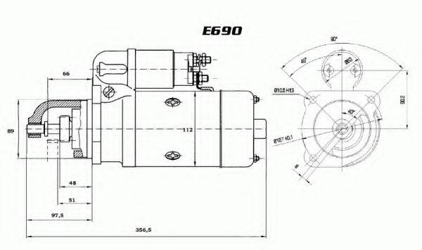 EFEL 100101 Стартер