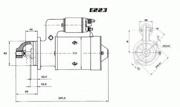 EFEL 100105 Стартер