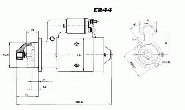 EFEL 100106 Стартер
