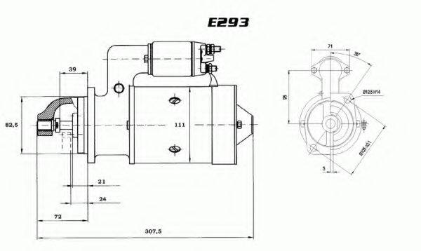 EFEL 100107 Стартер