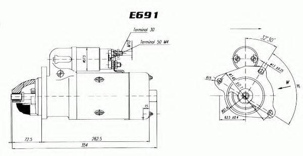 EFEL 100109 Стартер