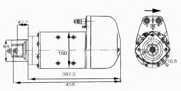 ELMOT R30-17 Стартер