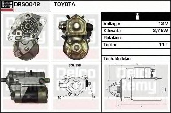 EDR 910042 Стартер