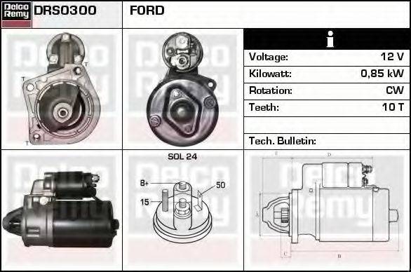 BOSCH BX1024 Стартер
