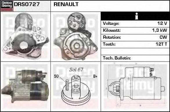 LUCAS ELECTRICAL LRS02703 Стартер