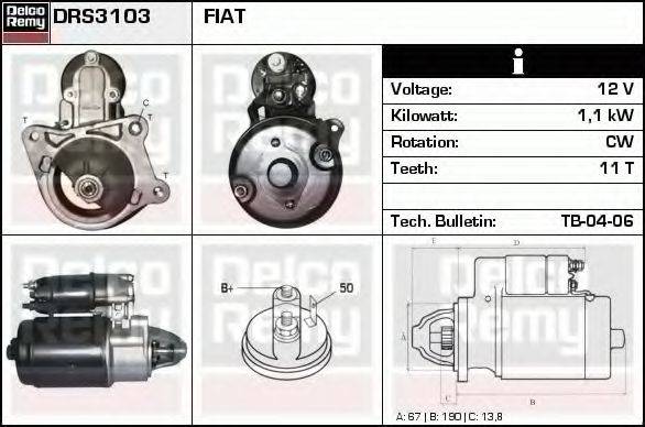 LUCAS ELECTRICAL 26802 Стартер