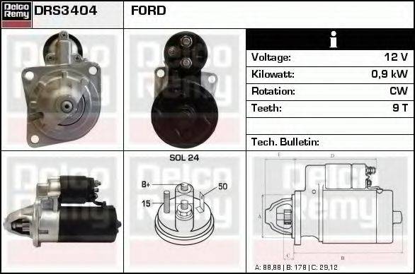 LUCAS ELECTRICAL 27012 Стартер