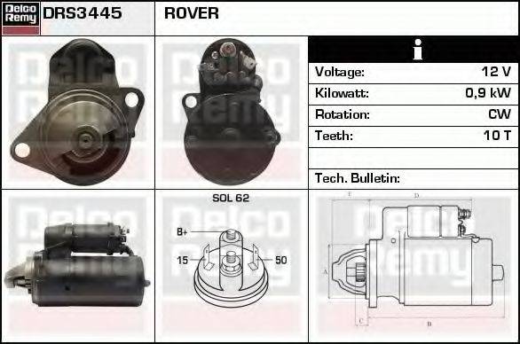 LUCAS ELECTRICAL 26721 Стартер