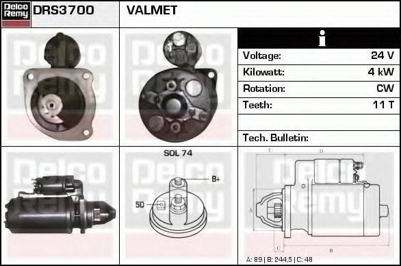 DELCO REMY DRS3700
