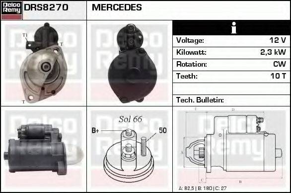 DELCO REMY DRS8270