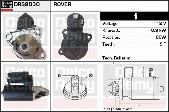 DELCO REMY DRS9030