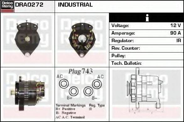 PRESTOLITE ELECTRIC 110-403 Генератор