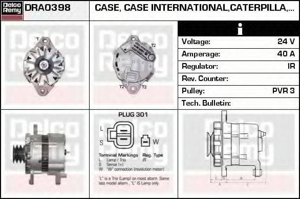 CASE IH 135104A1 Генератор