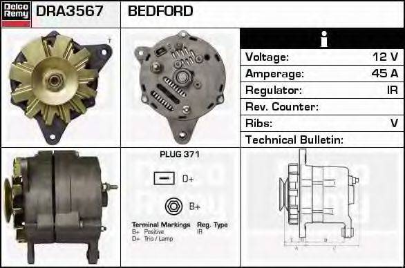 LUCAS ELECTRICAL 60021065 Генератор