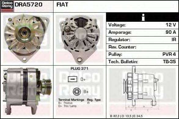 DELCO REMY DRA5720