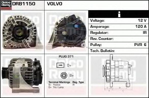 DELCO REMY DRB1150