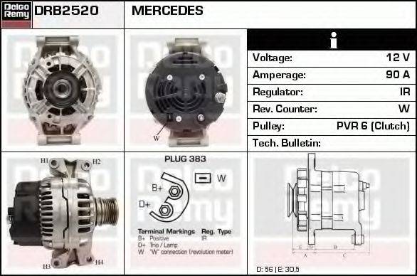 DELCO REMY DRB2520