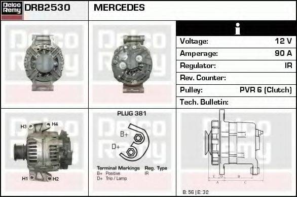 DELCO REMY DRB2530