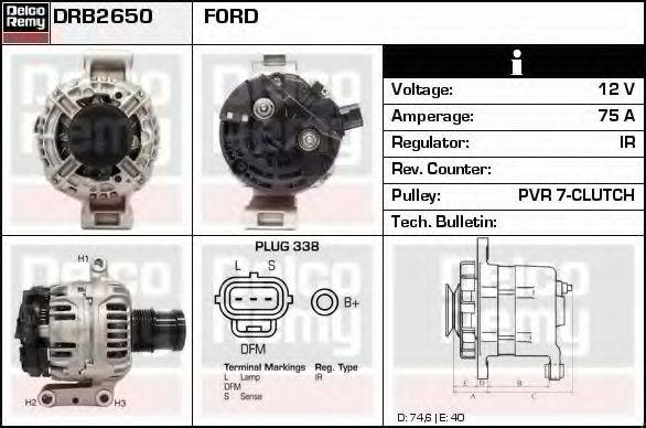 DELCO REMY DRB2650
