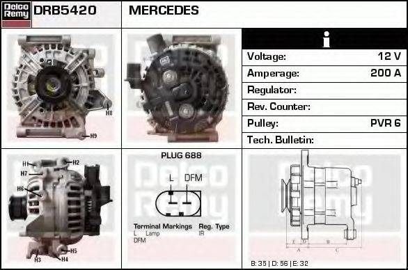 DELCO REMY DRB5420