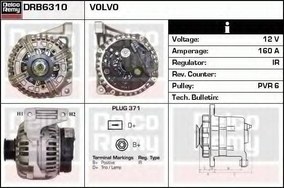 DELCO REMY DRB6310
