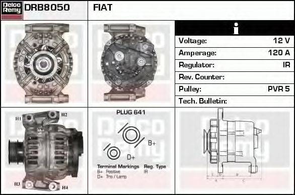 DELCO REMY DRB8050