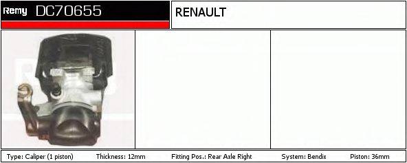 DELCO REMY DC70655