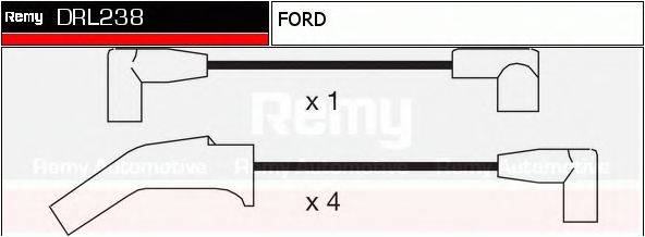 DELCO REMY DRL238