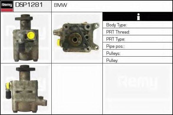 BMW 6 757 464 Гідравлічний насос, кермо