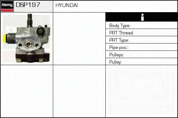 ERA SP8197 Гідравлічний насос, кермо