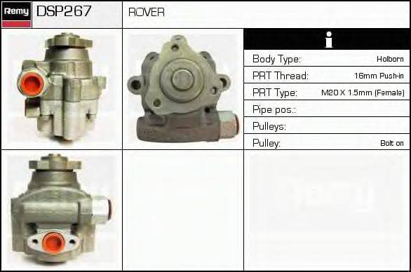 ROVER QVB100580 Гідравлічний насос, кермо