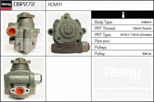 ROVER QVB100850 Гідравлічний насос, кермо