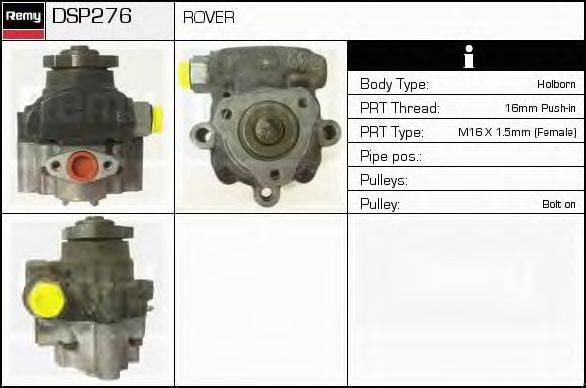 ROVER QVB100830 Гідравлічний насос, кермо