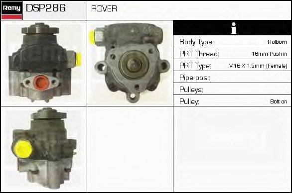 ROVER QVB101490 Гідравлічний насос, кермо