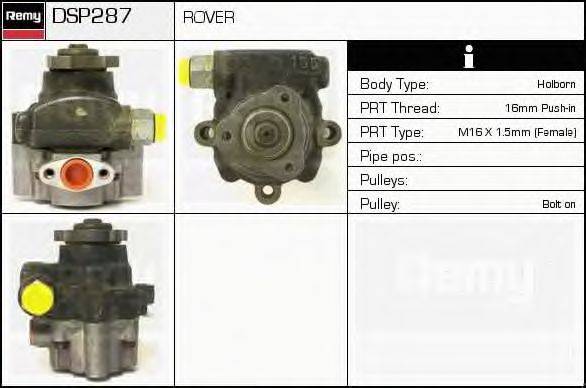 ROVER QVB000280 Гідравлічний насос, кермо