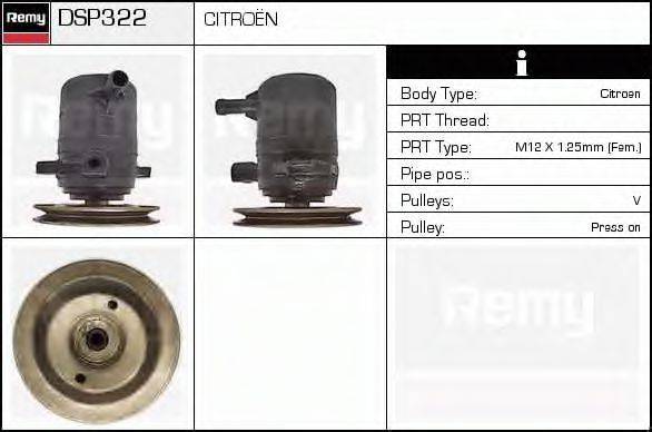 ERA SP8322 Гідравлічний насос, кермо