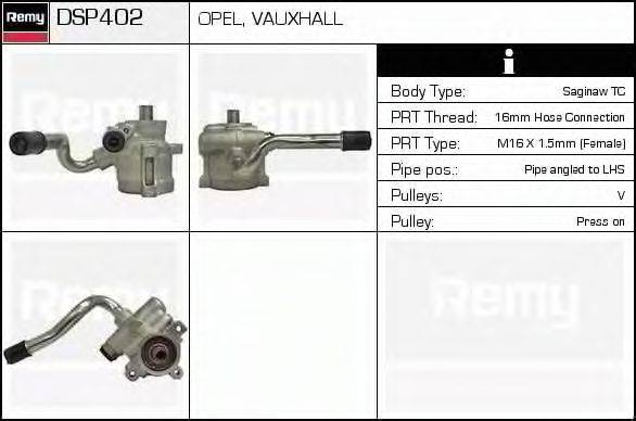 OPEL 948032 Гідравлічний насос, кермо