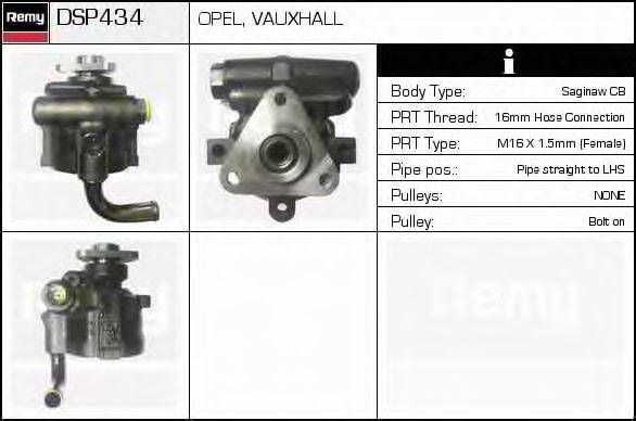 OPEL 948062 Гідравлічний насос, кермо