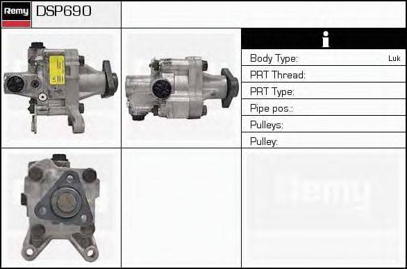 ERA SP8690 Гідравлічний насос, кермо
