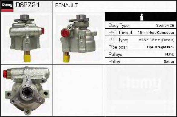 RENAULT TRUCKS 7700417207 Гідравлічний насос, кермо