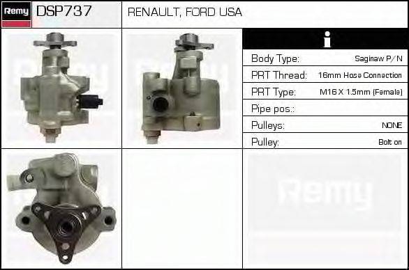 ERA SP8737 Гідравлічний насос, кермо