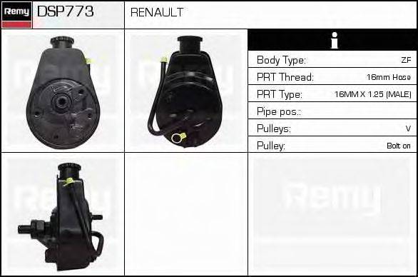 RENAULT TRUCKS 77 00 761 293 Гідравлічний насос, кермо